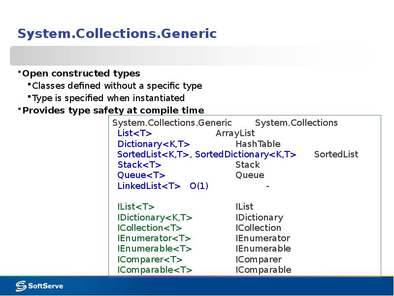C system collections