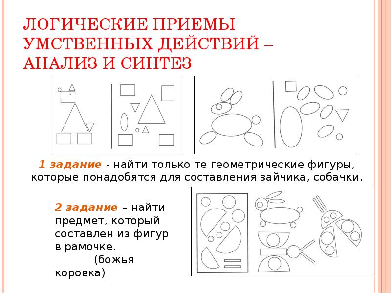 Ребенок способен самостоятельно описывать предметы и картинки отсутствует нарушение логики