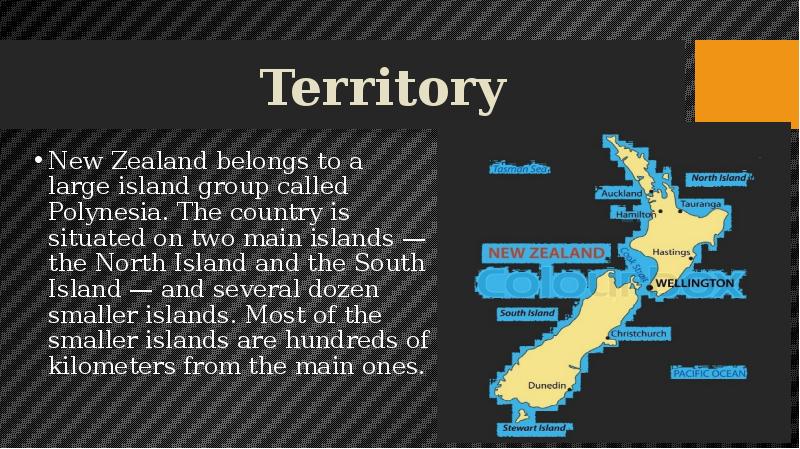 Two main islands