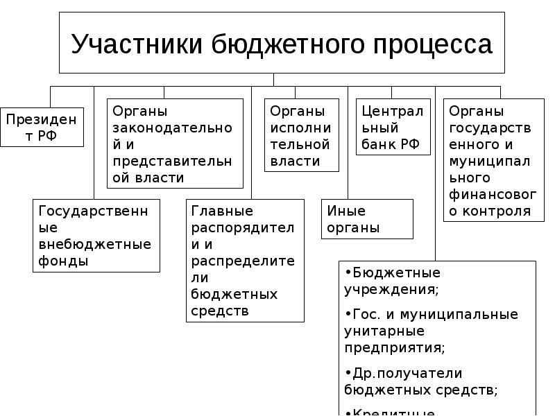 Участники бюджетного учреждения. Участники бюджетного процесса. Бюджетный процесс участники бюджетного процесса. Участники бюджетного процесса таблица. Полномочия основных участников бюджетного процесса.