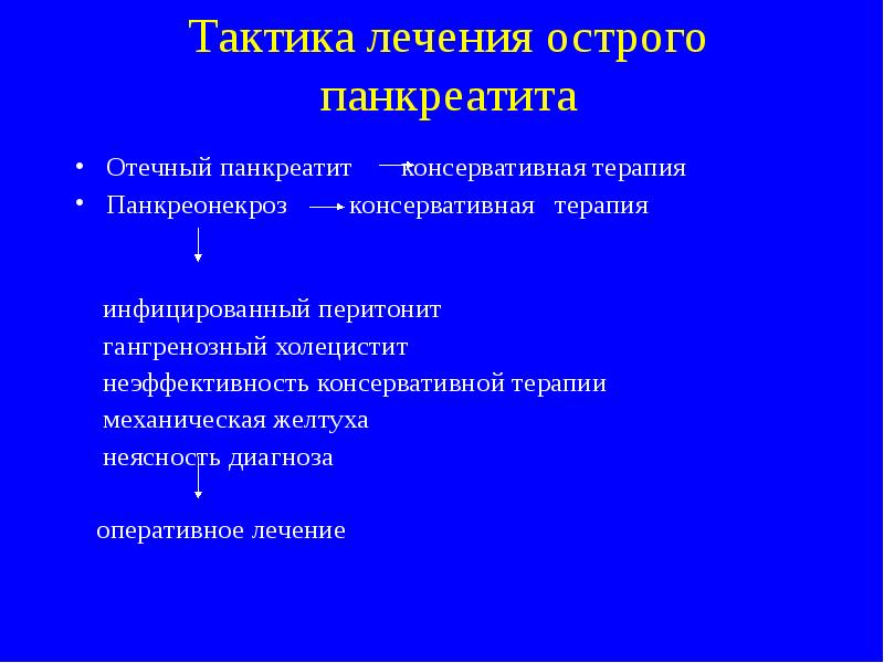 Отечный панкреатит. Острый панкреатит хирургическая тактика. Лечебная тактика острого панкреатита. Тактика хирурга при остром панкреатите. Тактика терапевта при остром панкреатите.