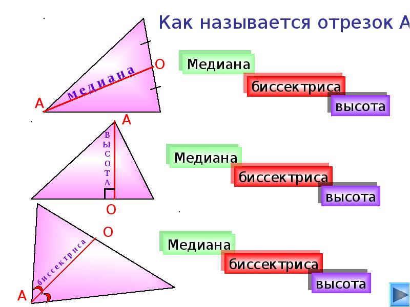 Высота треугольника совпадающая с биссектрисой