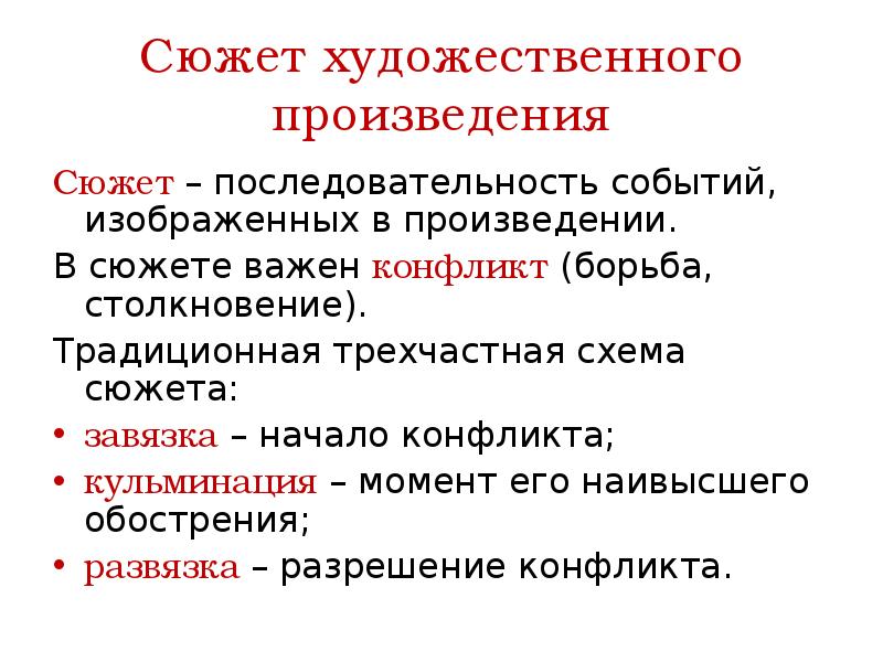 Сюжет последовательность