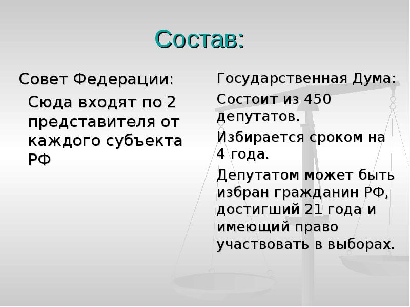 В состав совета входят. Совет Федерации на сколько лет избирается.