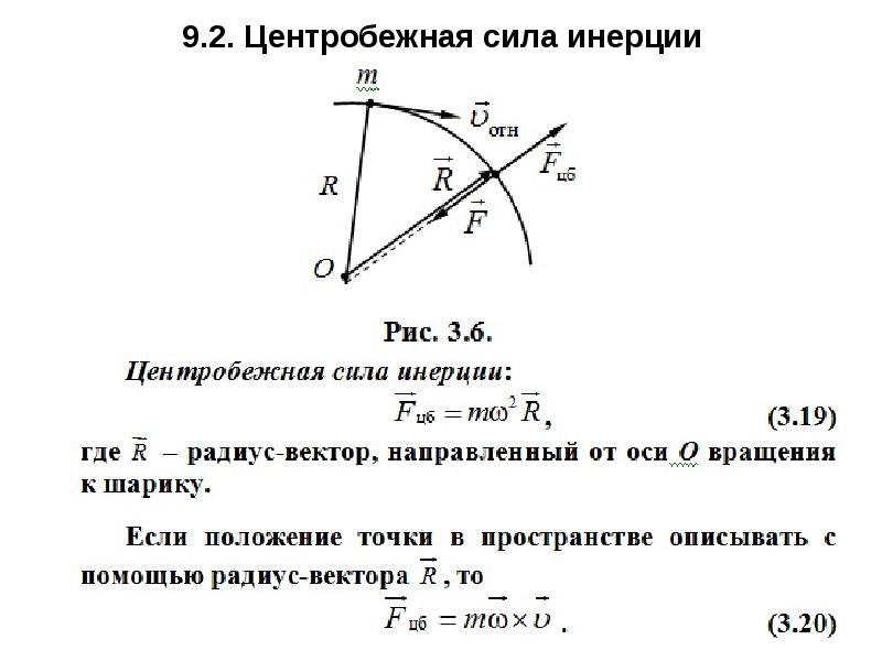 Центробежная сила проект