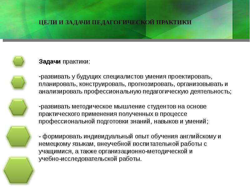 Презентация по практике в начальной школе