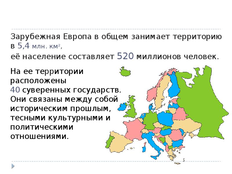 Презентация на тему страны зарубежной европы