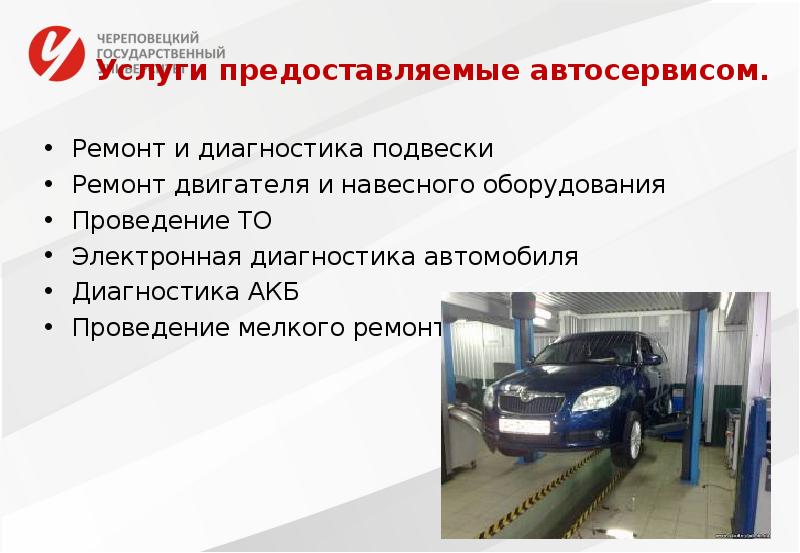 Презентация автосалона бизнес план