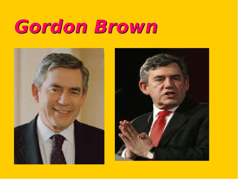 Gordon Brown