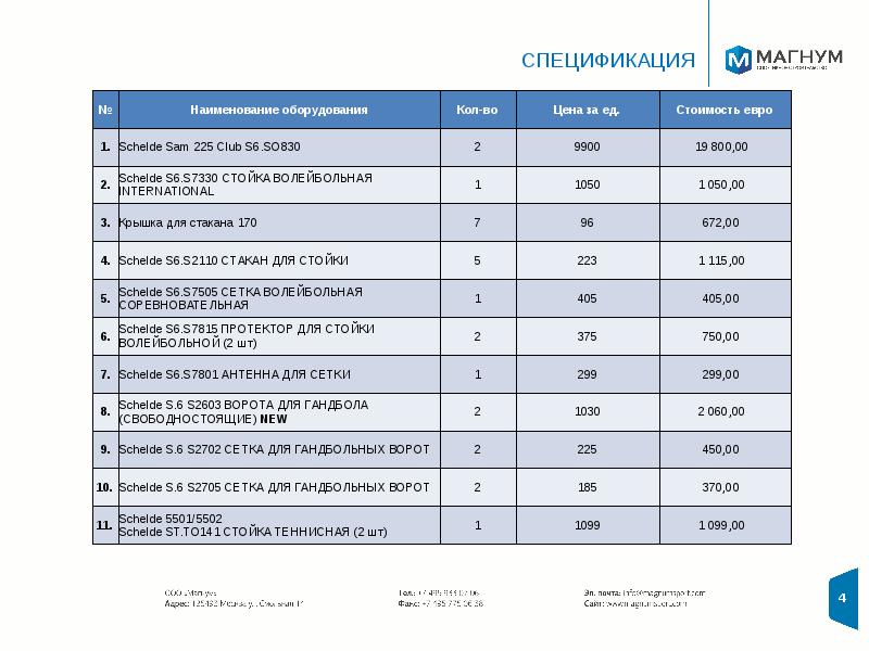 Коммерческое предложение поддоны деревянные образец