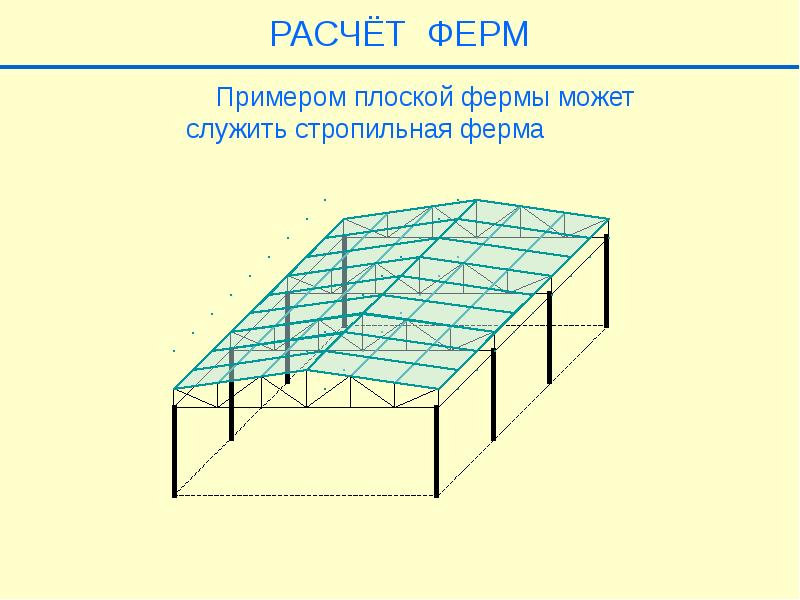 Стропильные фермы презентация