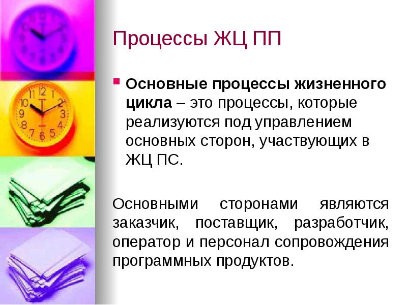 Процессы ЖЦ ПП
Основные процессы жизненного цикла – это процессы, которые Процессы ЖЦ ПП
Основные процессы жизненного цикла – это процессы, которые
