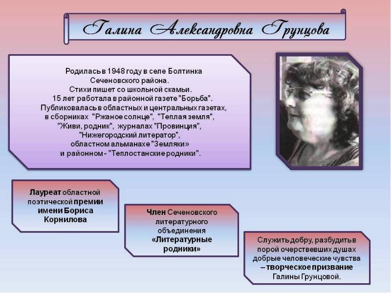 Презентация поэты родного края