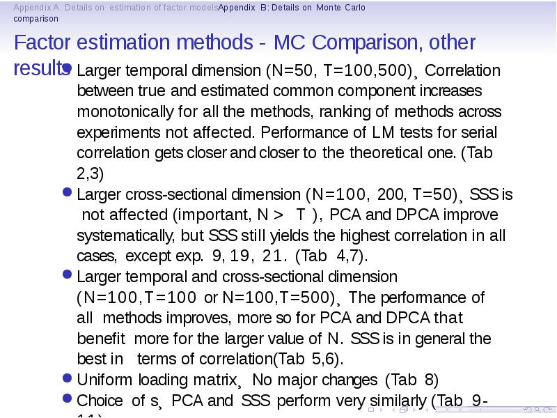 Basics of factor models