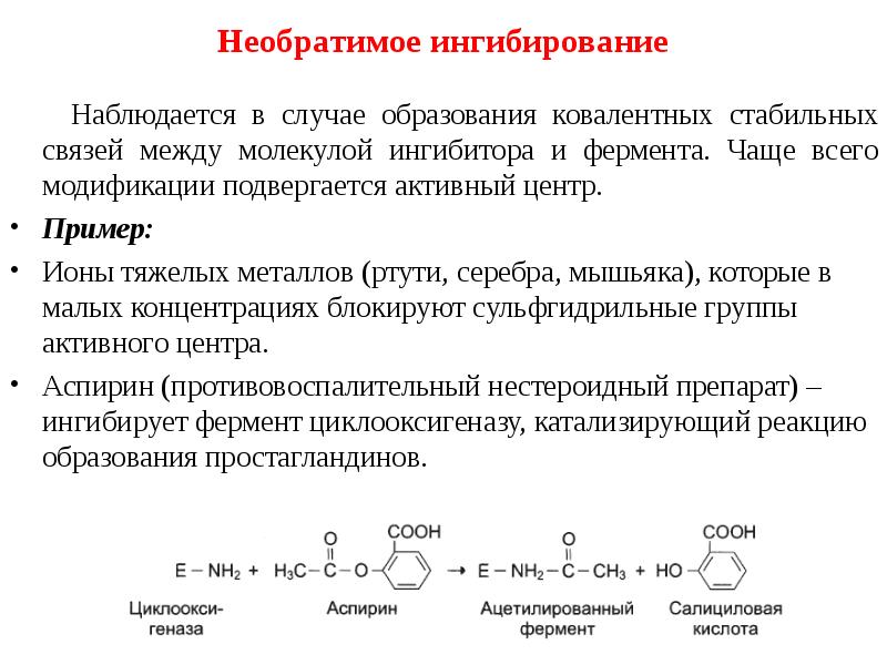 Присутствие ингибиторов в образце