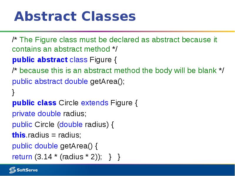 Interface abstract class