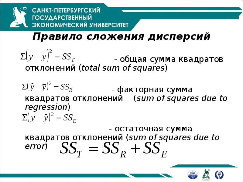 Общая сумма квадратов