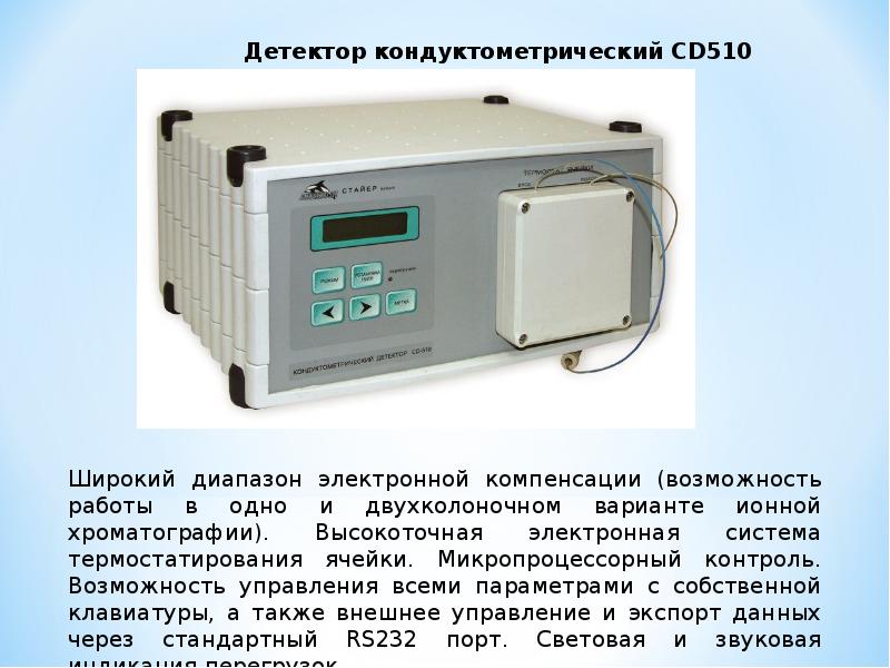 Ионная хроматография презентация