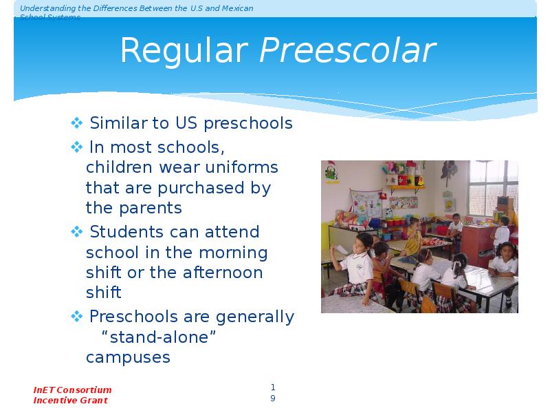 Regular Preescolar Regular Preescolar