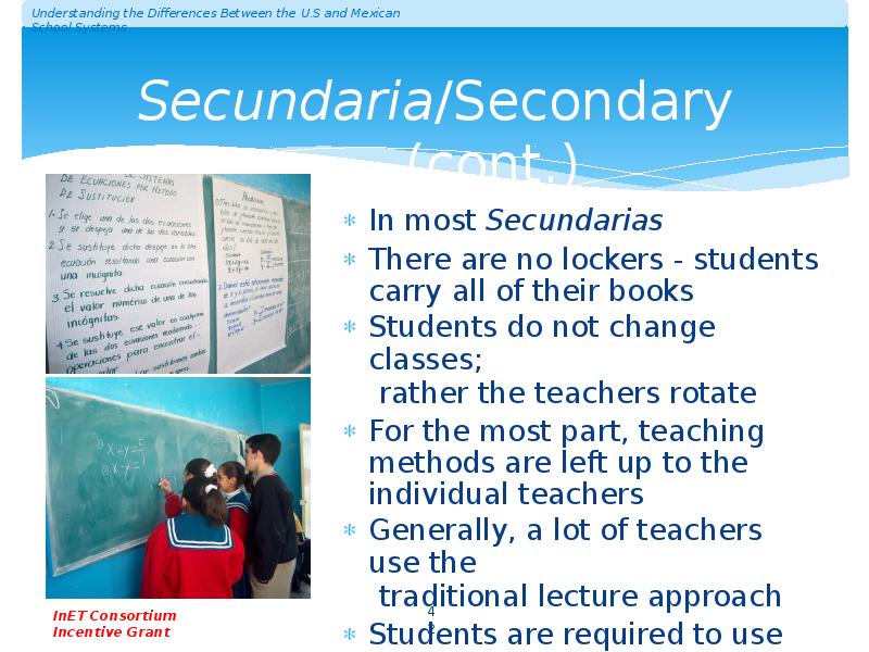 Secundaria/Secondary (cont.) Secundaria/Secondary (cont.)