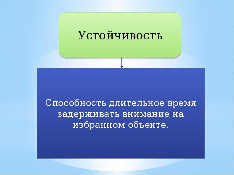 Объект умение. Устойчивость способность материалов. Цвет задерживающий внимание.