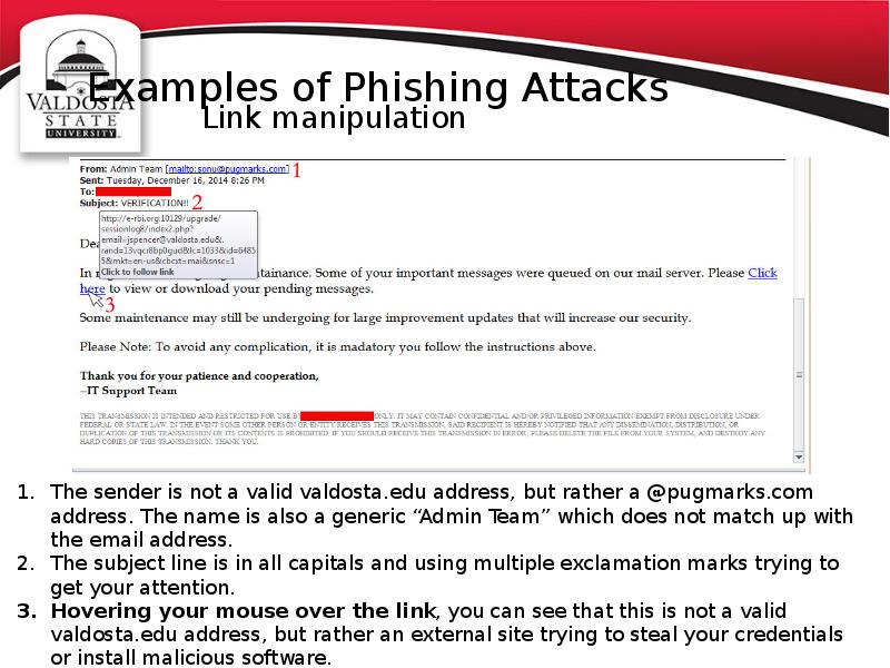 Phishing database что это. Phishing examples. link manipulation phishing. phishing attack example. examples of phishing attack hd photo.