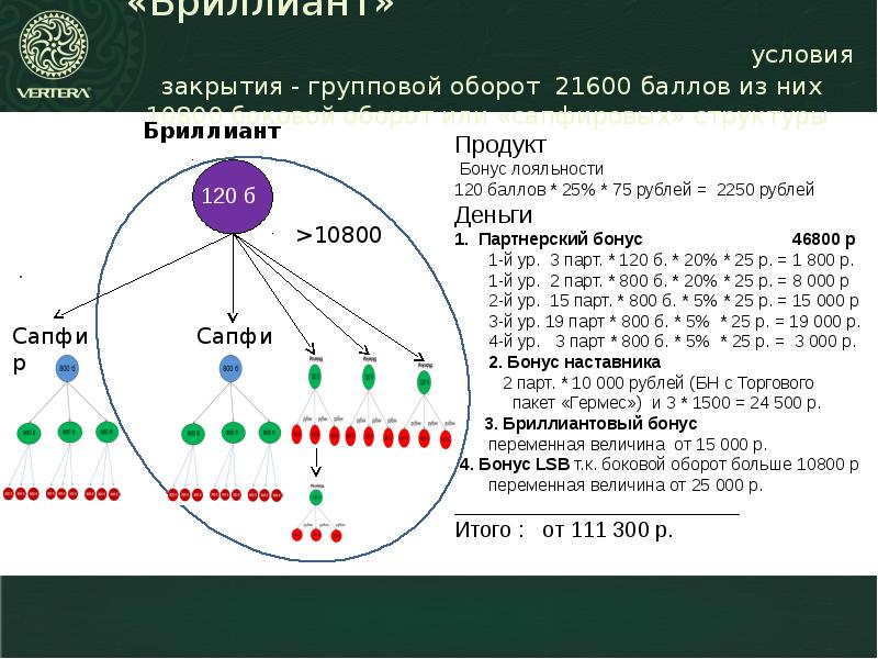 Вертера маркетинг план