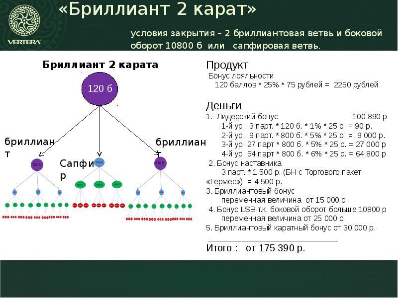 Вертера маркетинг план