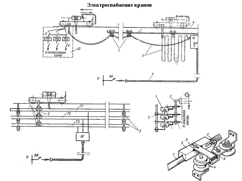 Схемы кранов в контакте