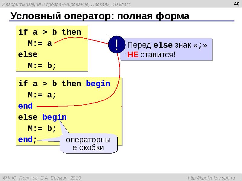 Программирование на языке паскаль презентация