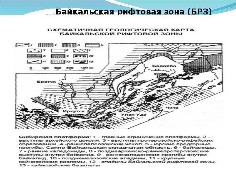 Байкальская рифтовая зона презентация