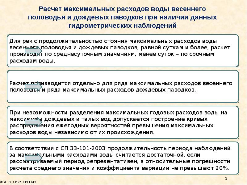 Максимальные затраты. Методика определения расходов дождевых паводков. Расчет расхода воды гидрология. Расчет половодья. Методы наблюдений паводков.