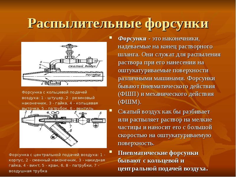 Машины для штукатурных работ презентация