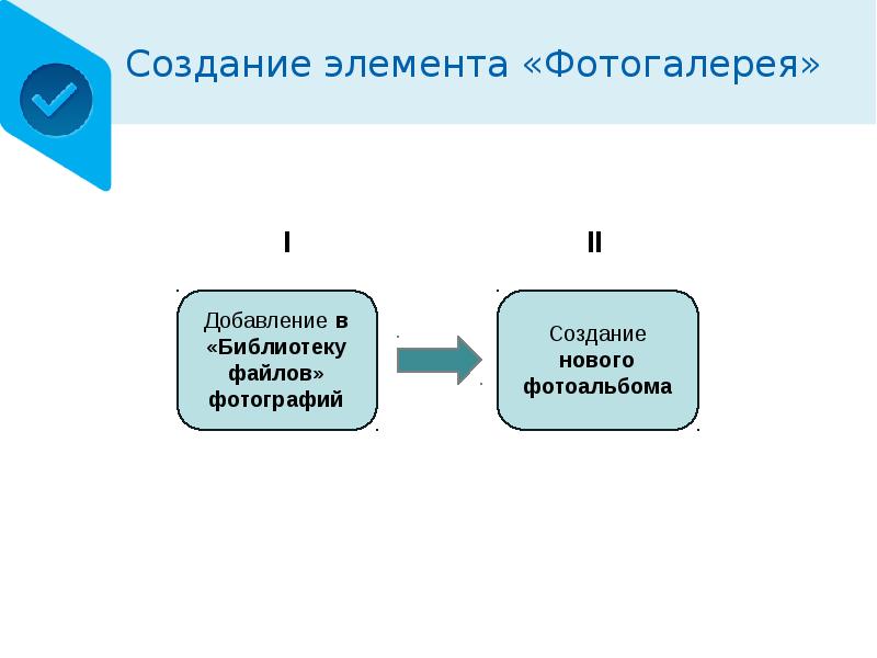 Создать элемент