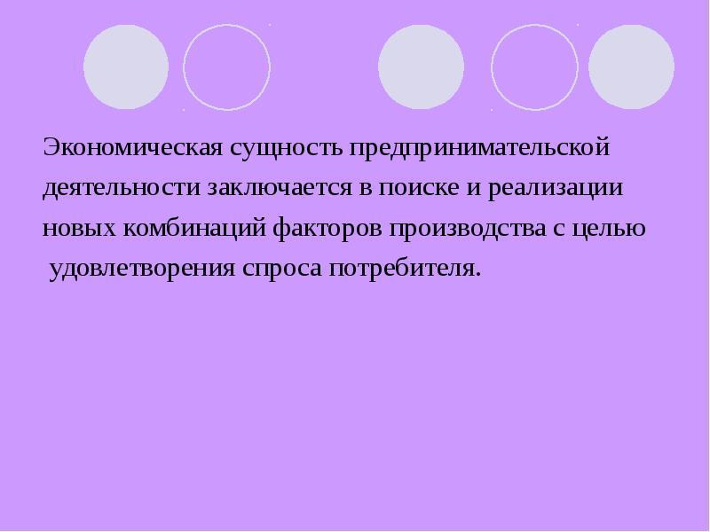 Сущность предпринимательской деятельности презентация