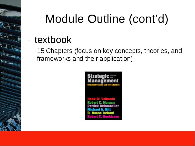 Lecture 1. Strategic Management