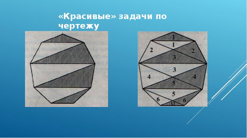 Презентация на тему красивые задачи в математике