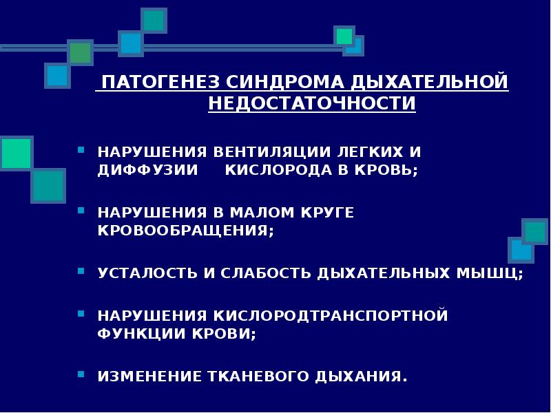 Легочная недостаточность презентация