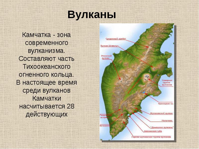 Характеристика полуострова камчатка по плану география 8