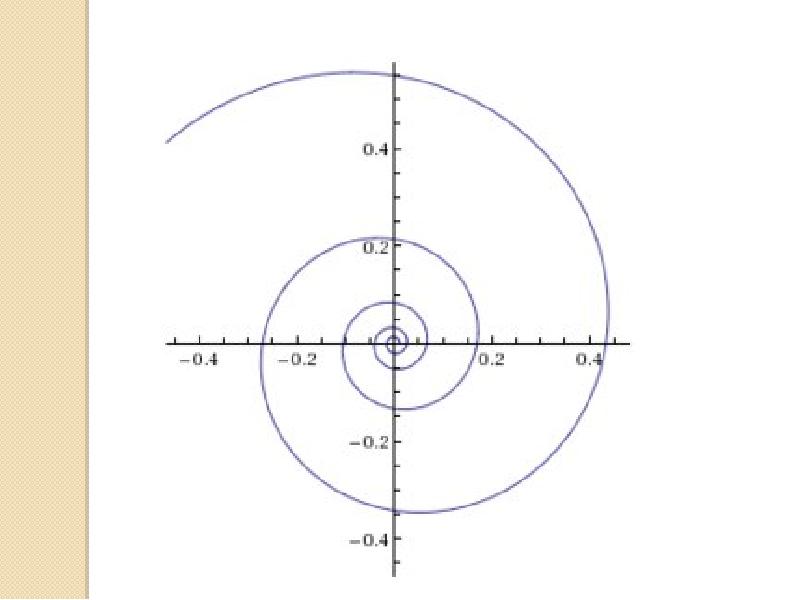 Логарифмическая спираль проект