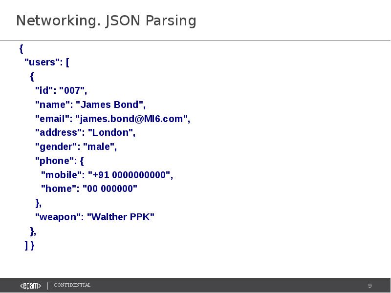 Android basic training networking