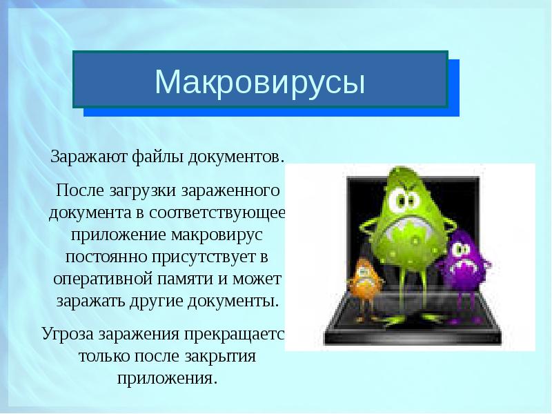 Презентация по информатике вирусы и антивирусные программы