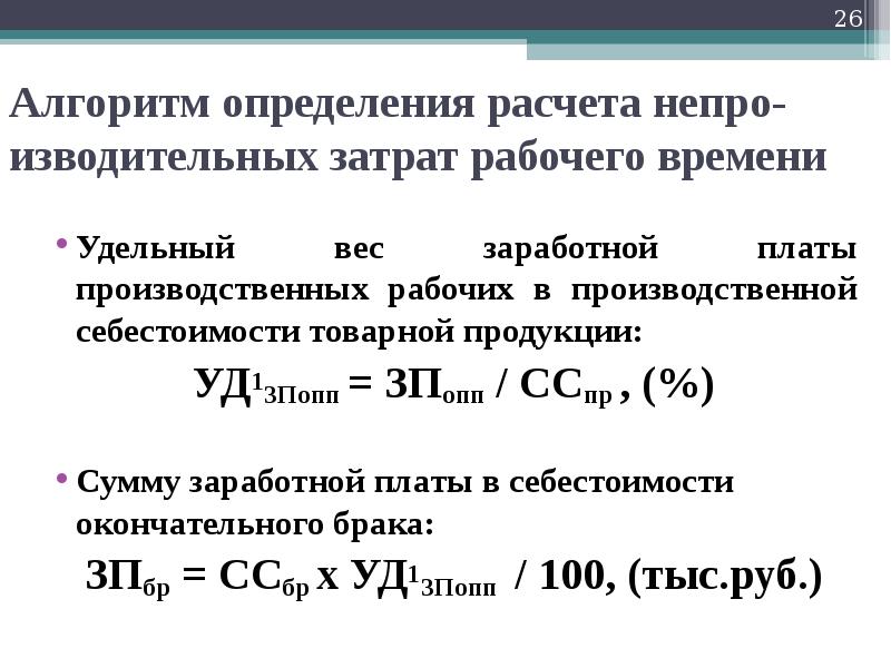 Заработная плата себестоимость