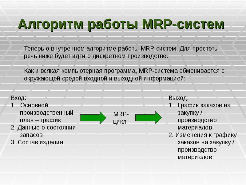 Реферат: Mrp Ii Essay Research Paper MRP IIWhile