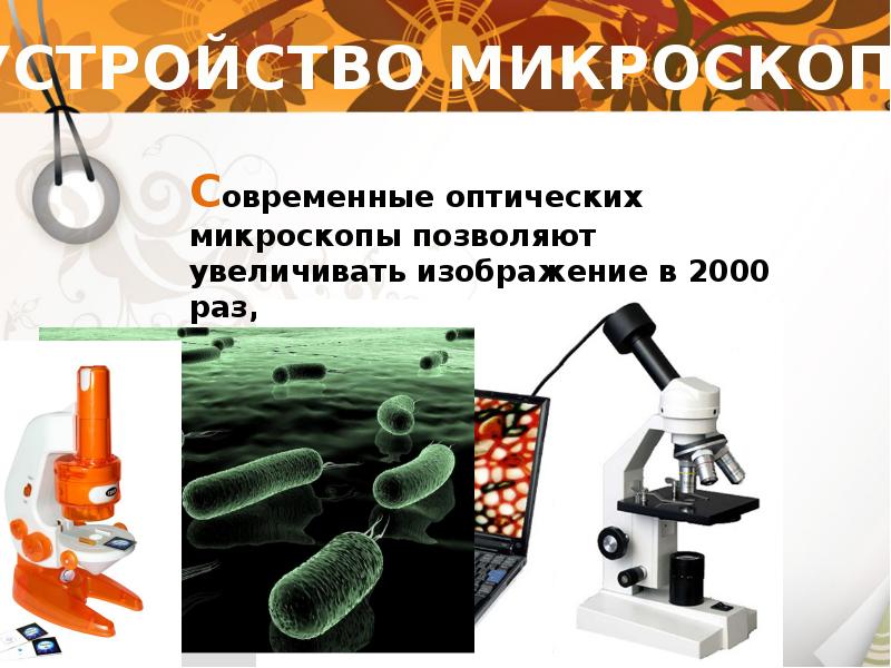 Презентация микроскоп физика