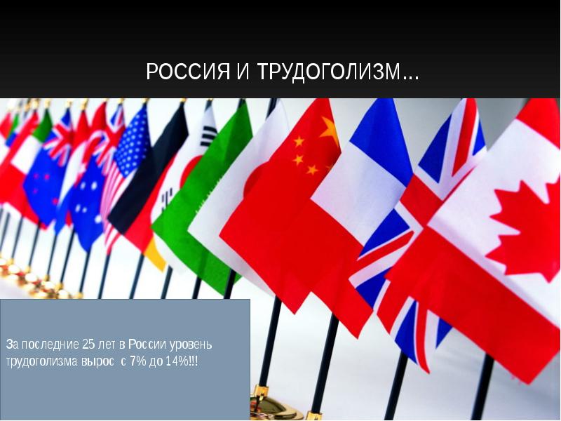 Россия и трудоголизм… Россия и трудоголизм…