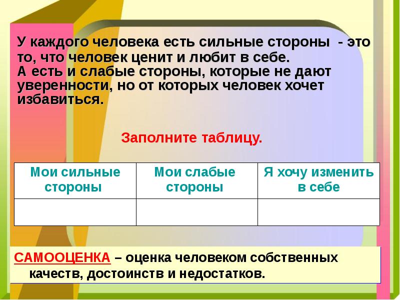 Каждое общество ценит определенные качества личности выше других и дети составьте план текста