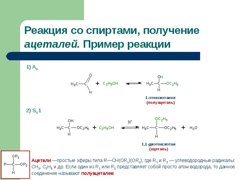 Этанол схема реакции