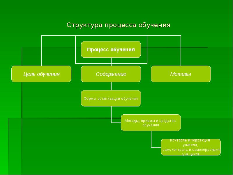 Сущность процесса обучения презентация