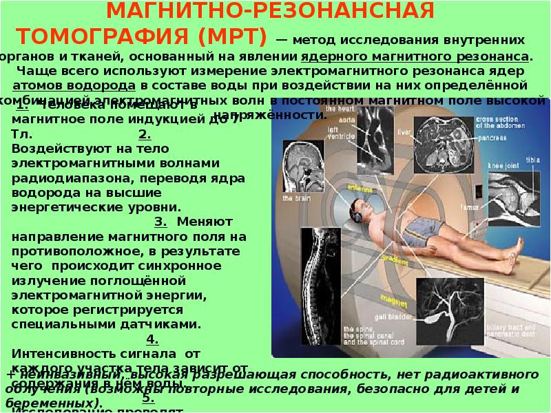 Методы радиоспектроскопии в медицине презентация